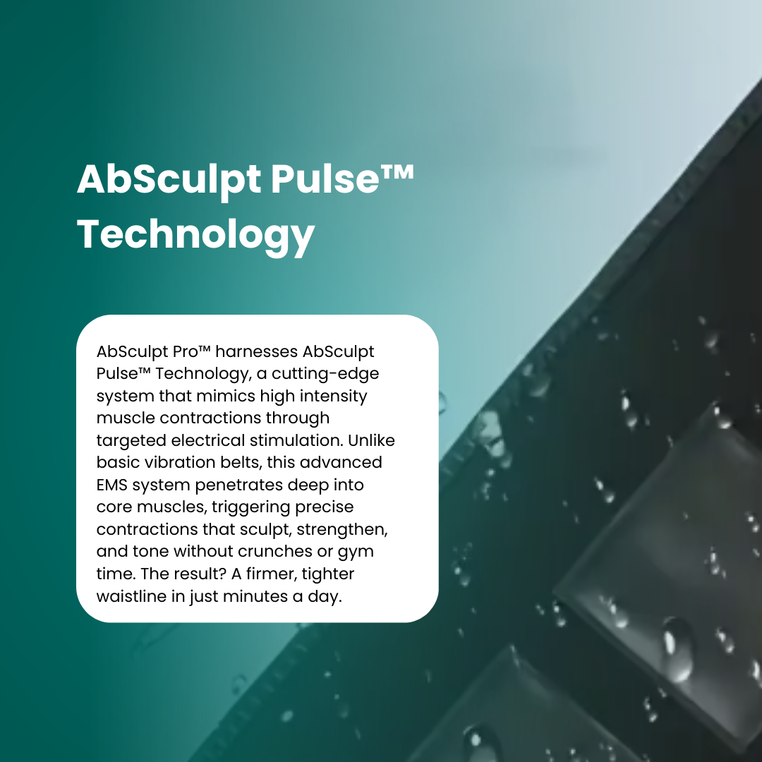 AbSculpt Pro Abdominal Massager – Gentle Core Support For Daily Tension And Posture Ease