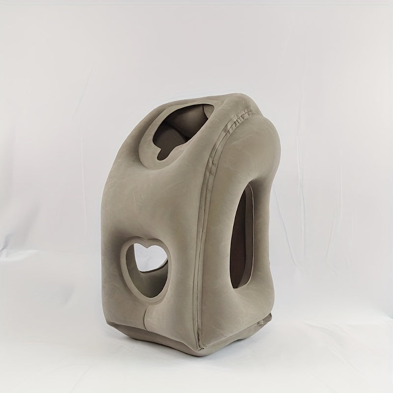 AirNest ComfortPod Flight Pillow – Gentle Neck Support for Travel Fatigue and Stiff Shoulders