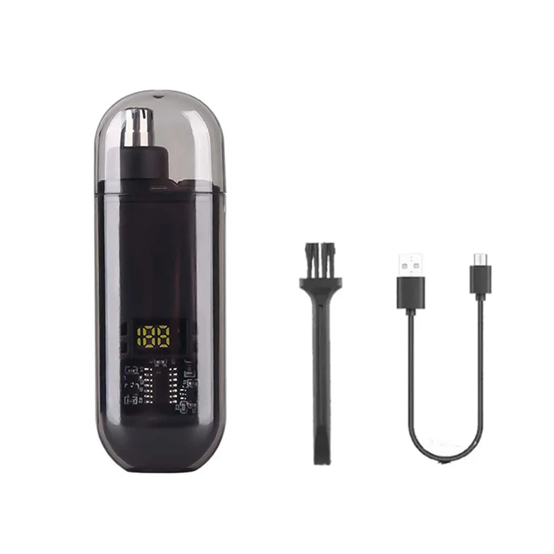 AeroTrim Nasal Hair Trimmer – Gentle Grooming For Nose Hair And Facial Hair Maintenance