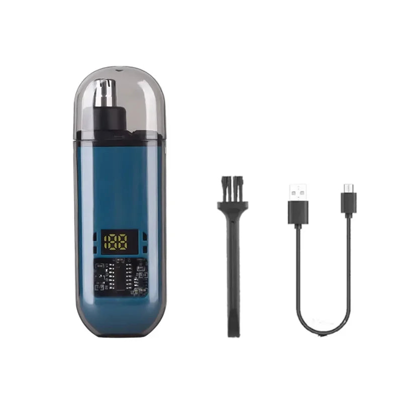 AeroTrim Nasal Hair Trimmer – Gentle Grooming For Nose Hair And Facial Hair Maintenance