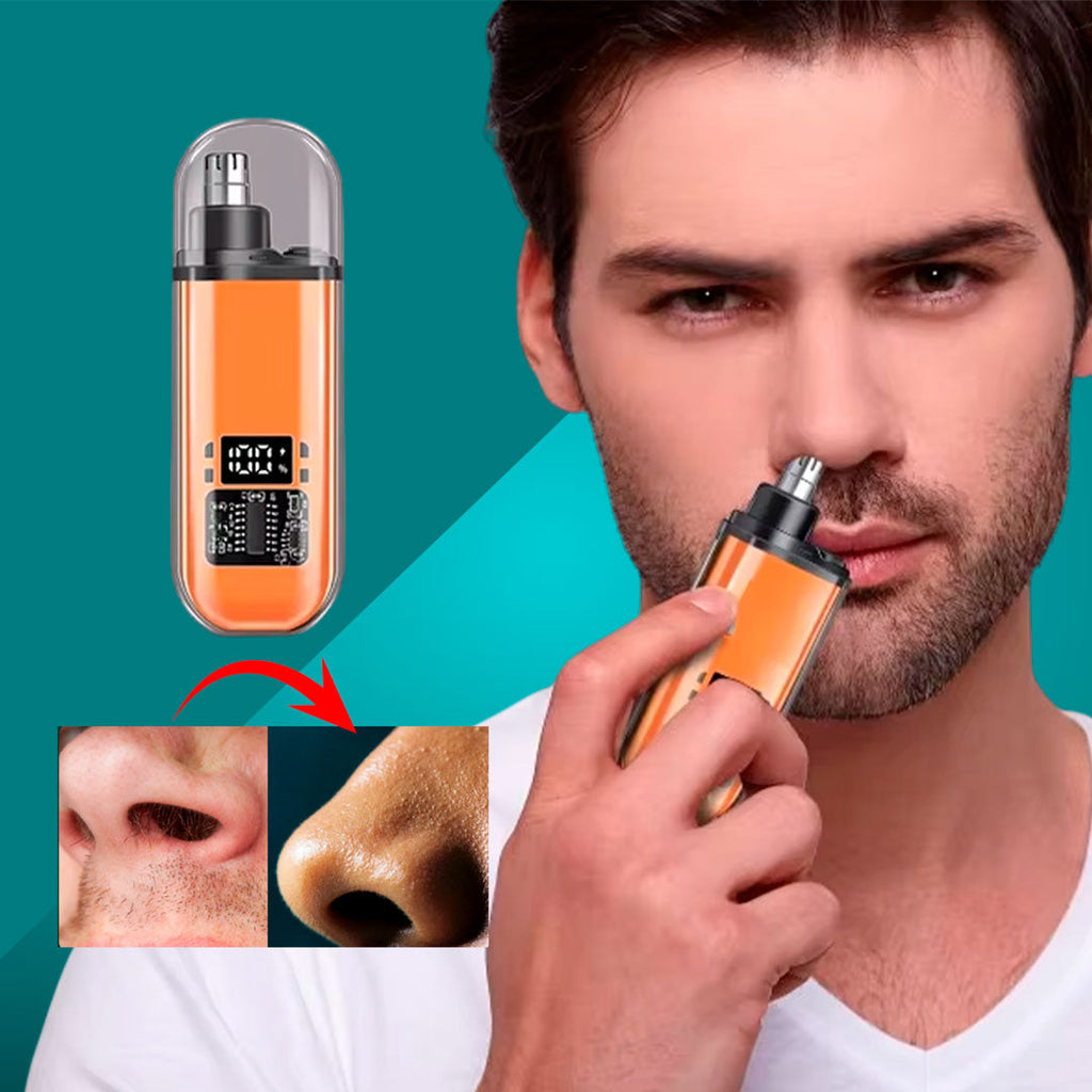 AeroTrim Nasal Hair Trimmer – Gentle Grooming For Nose Hair And Facial Hair Maintenance